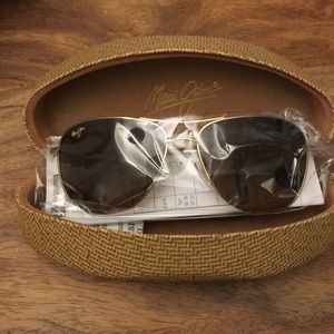 Brand new Maui Jim aviator sunglasses